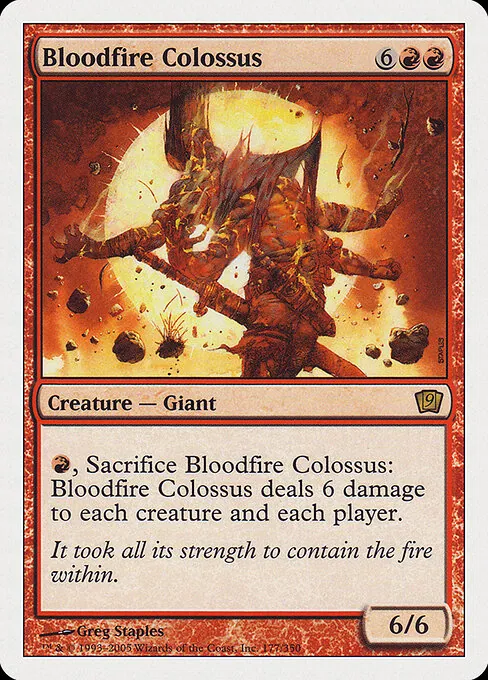Bloodfire Colossus 177/359