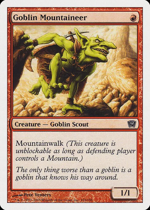 Goblin Mountaineer 193/359