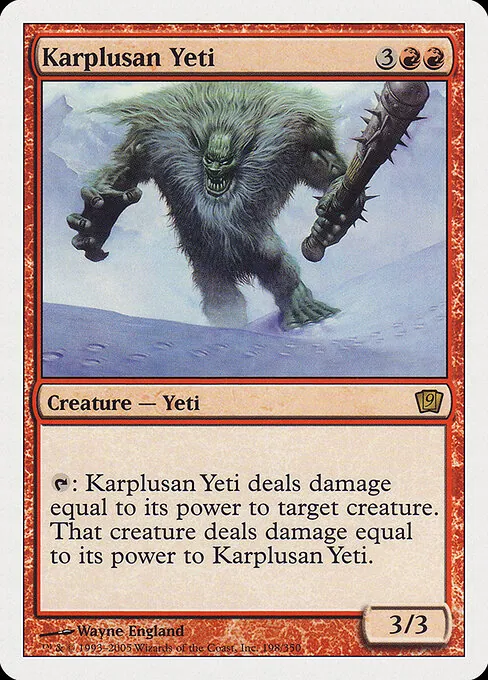 Karplusan Yeti 198/359
