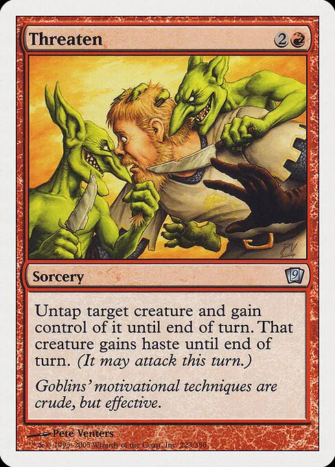 Threaten 223/359