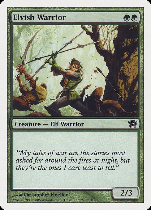 Elvish Warrior 240/359