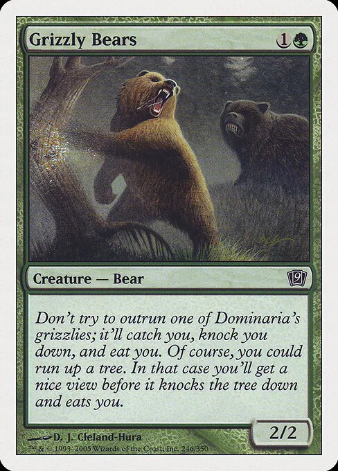 Grizzly Bears 246/359