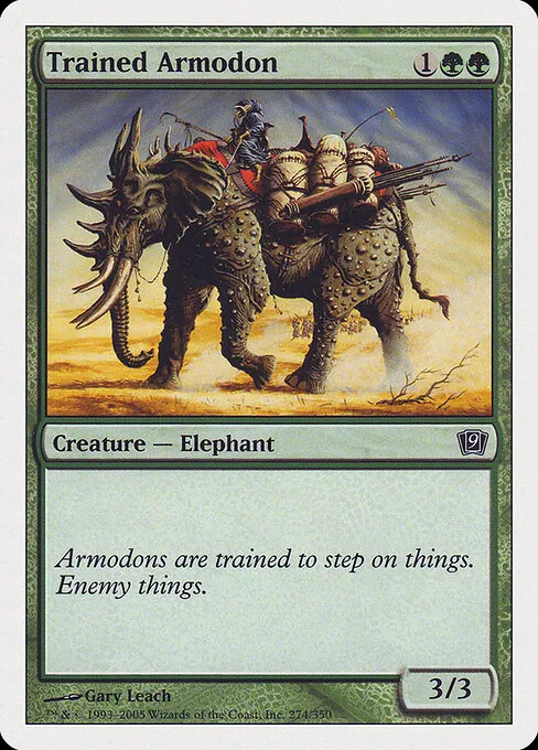 Trained Armodon 274/359