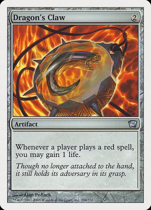 Dragon's Claw 296/359