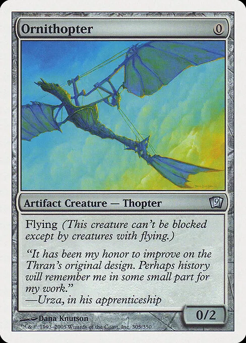 Ornithopter 305/359