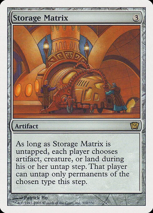 Storage Matrix 310/359