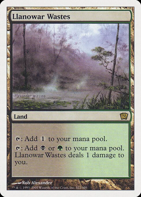Llanowar Wastes 322/359
