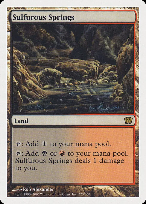 Sulfurous Springs 325/359