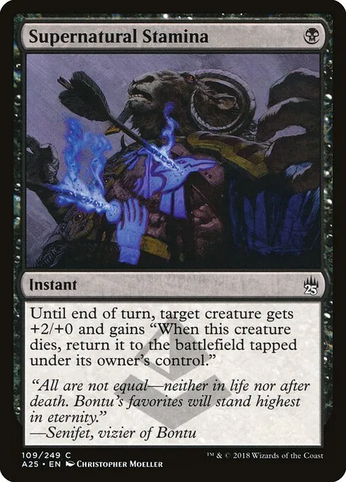 Supernatural Stamina 109/249