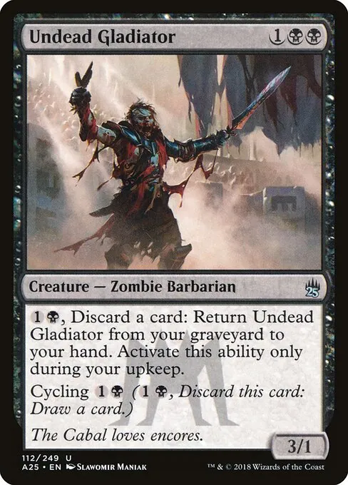 Undead Gladiator 112/249