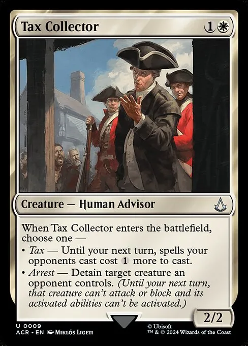 Tax Collector 009/110