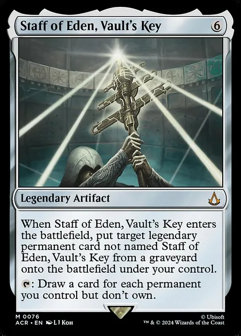 Staff of Eden, Vault's Key 076/110