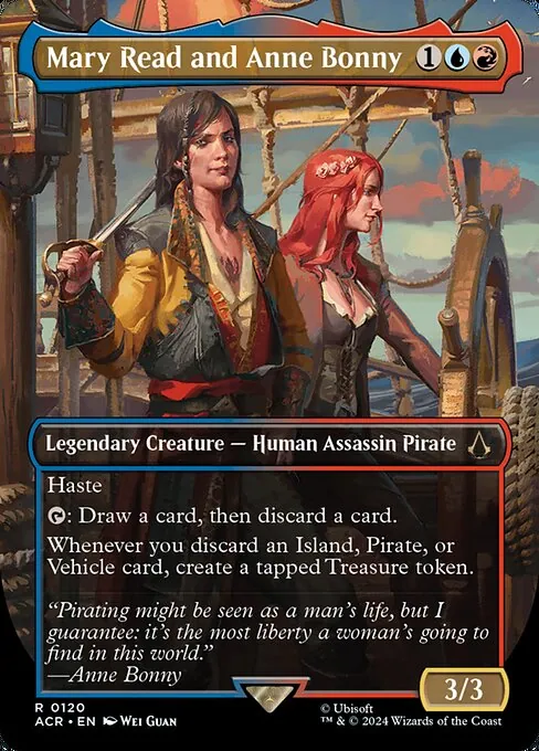 Mary Read and Anne Bonny 120/110
