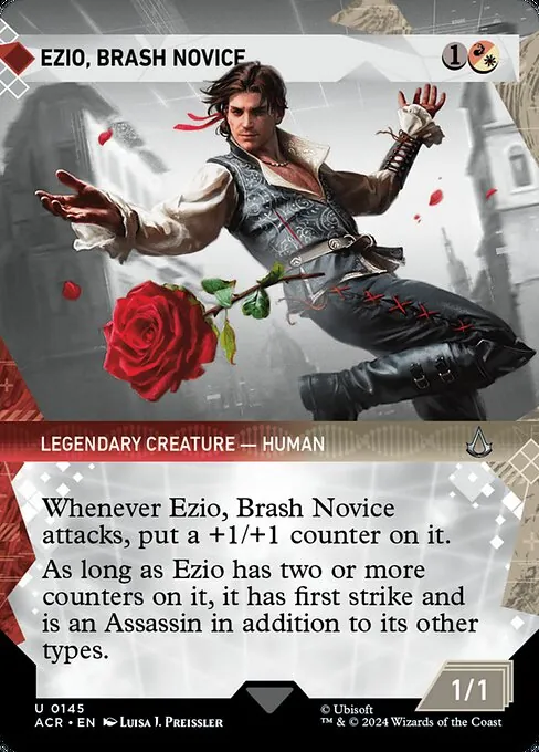 Ezio, Brash Novice 145/110