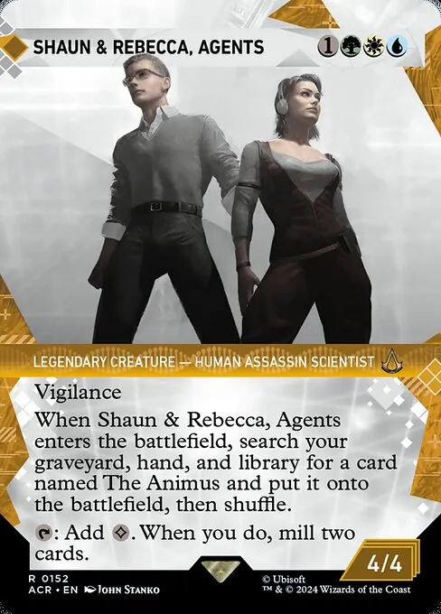 Shaun & Rebecca, Agents 152/110