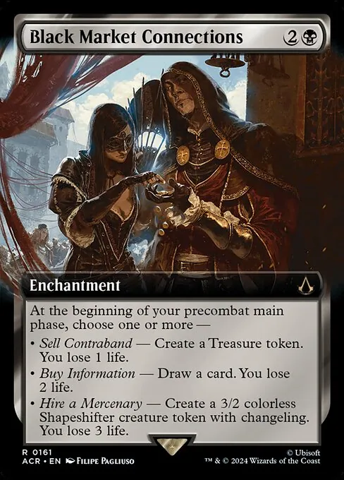 Black Market Connections 161/110