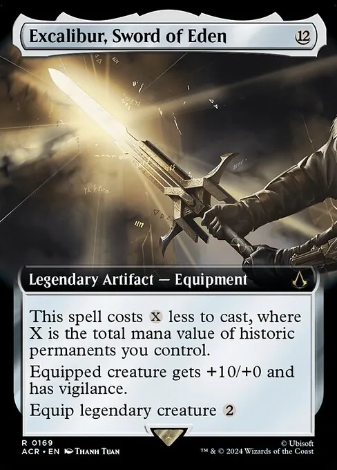 Excalibur, Sword of Eden 169/110