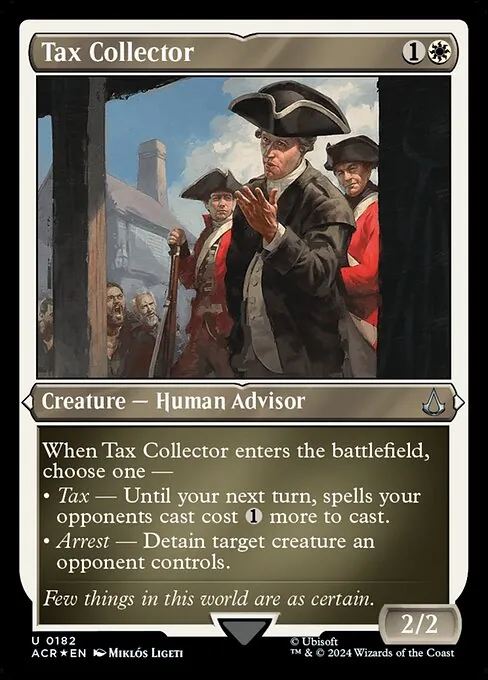Tax Collector 182/110