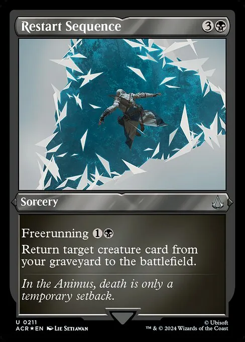 Restart Sequence 211/110
