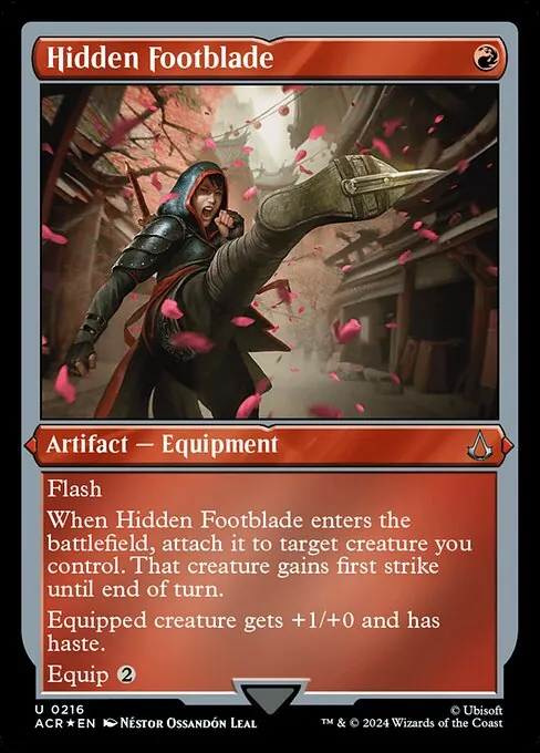 Hidden Footblade 216/110
