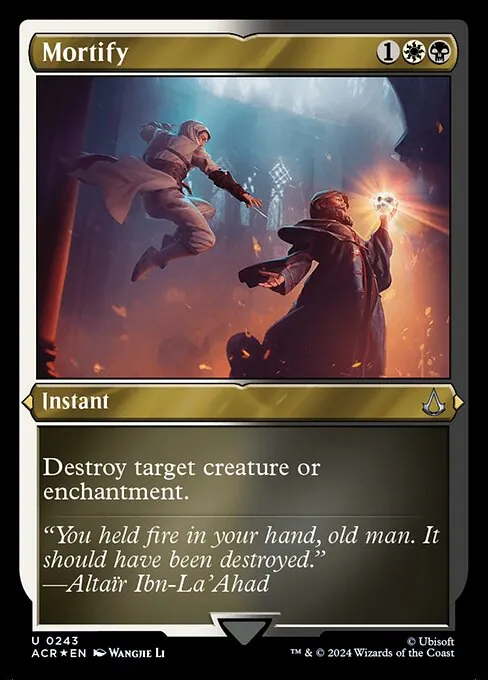 Mortify 243/110