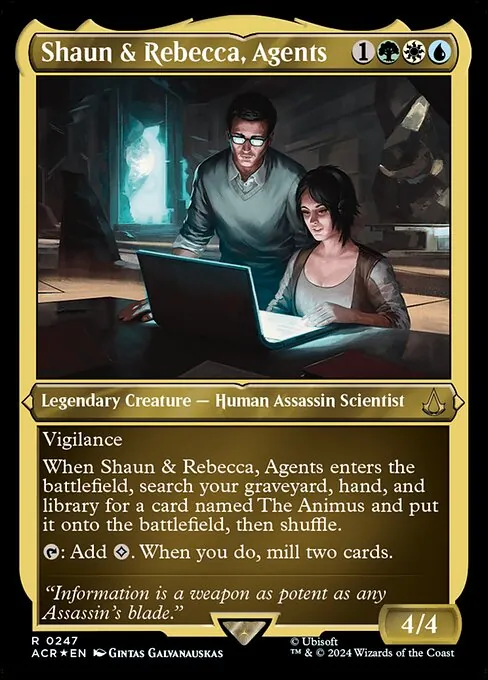 Shaun & Rebecca, Agents 247/110