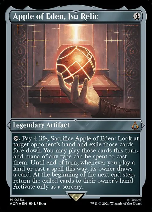 Apple of Eden, Isu Relic 254/110