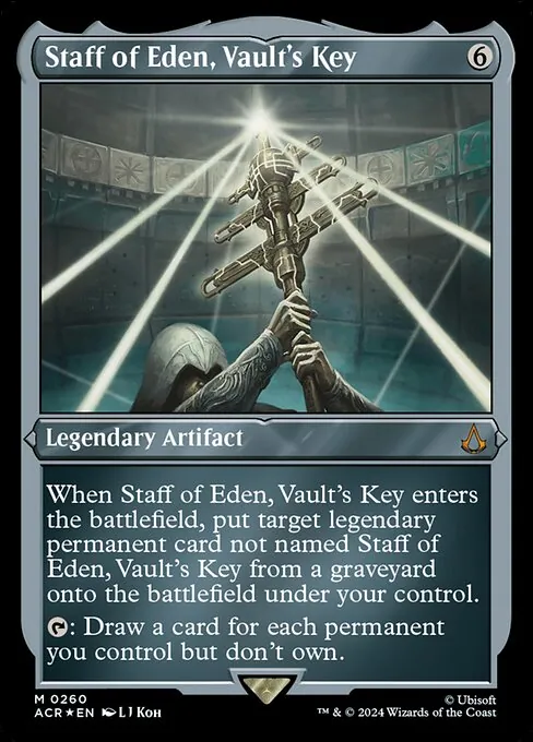Staff of Eden, Vault's Key 260/110