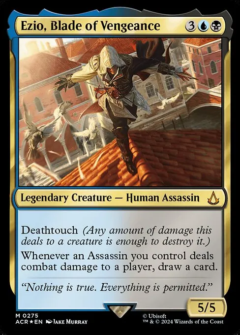 Ezio, Blade of Vengeance 275/110