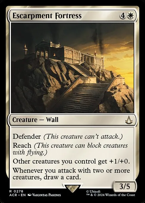Escarpment Fortress 278/110