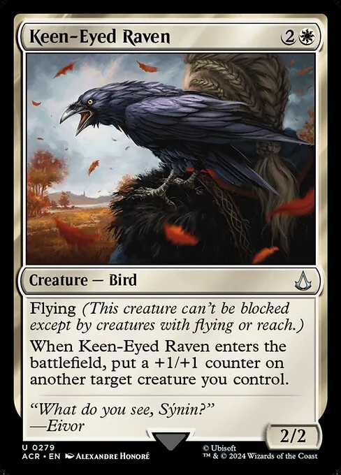 Keen-Eyed Raven 279/110