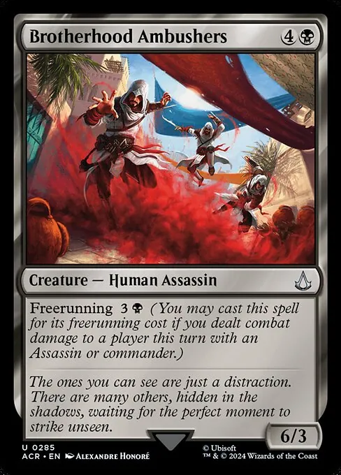 Brotherhood Ambushers 285/110