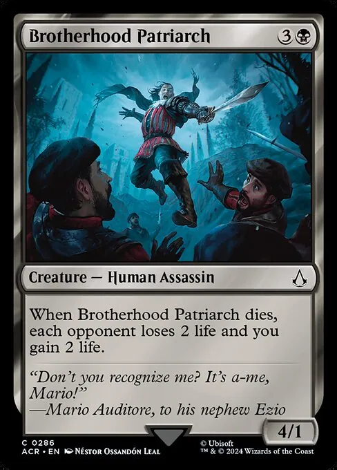 Brotherhood Patriarch 286/110