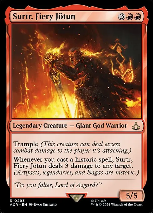 Surtr, Fiery Jötun 293/110