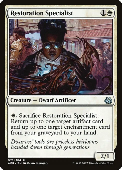 Restoration Specialist 021/184