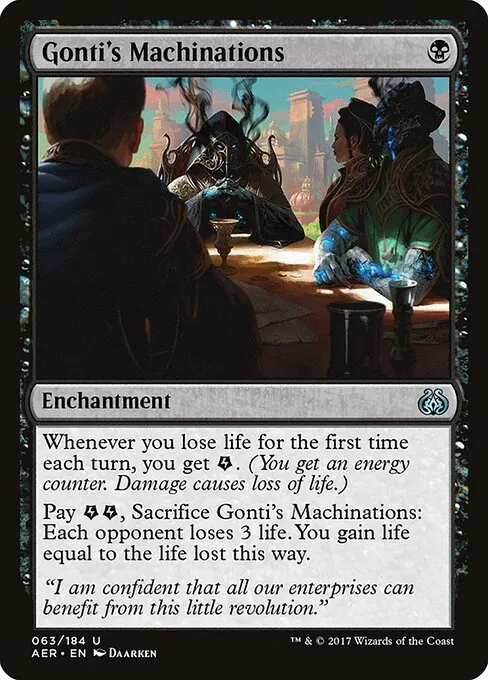 Gonti's Machinations 063/184