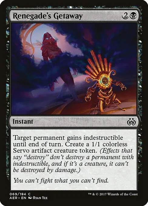 Renegade's Getaway 069/184