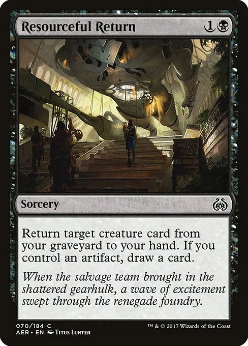 Resourceful Return 070/184