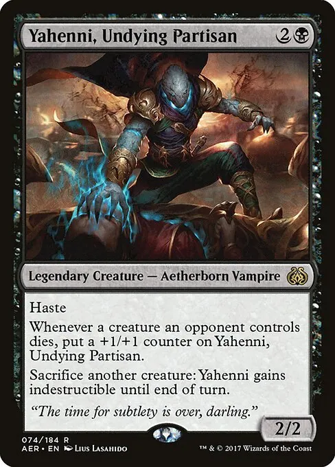 Yahenni, Undying Partisan 074/184