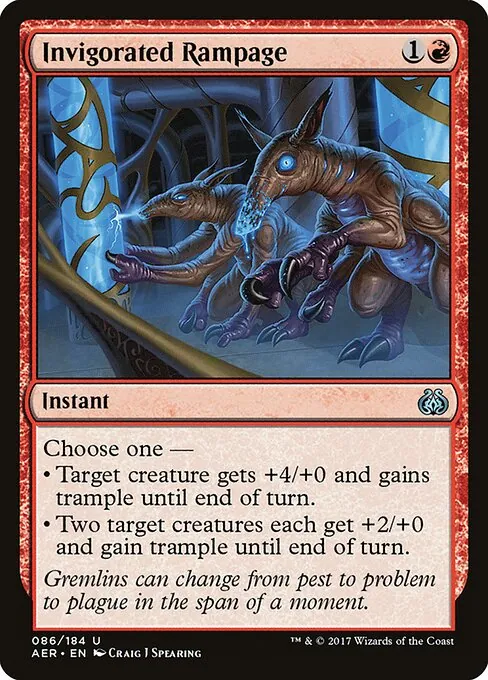 Invigorated Rampage 086/184