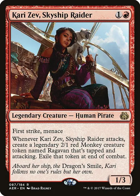 Kari Zev, Skyship Raider 087/184