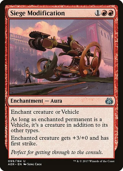 Siege Modification 099/184