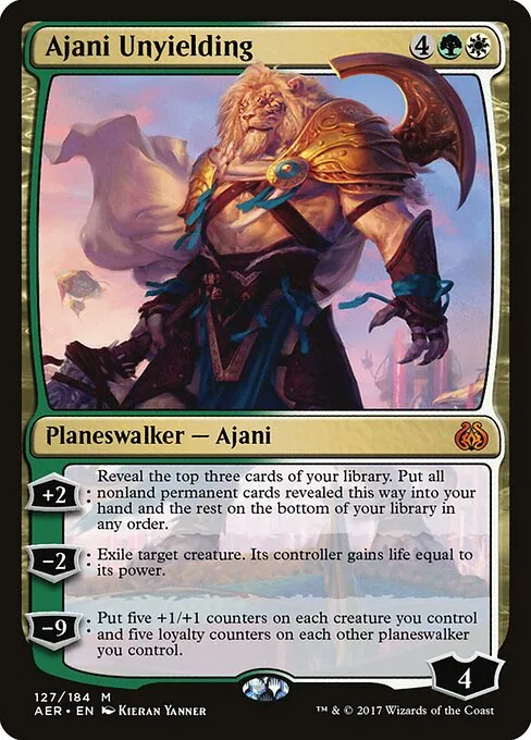 Ajani Unyielding 127/184