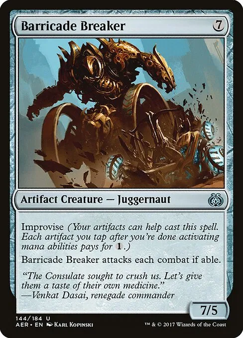 Barricade Breaker 144/184