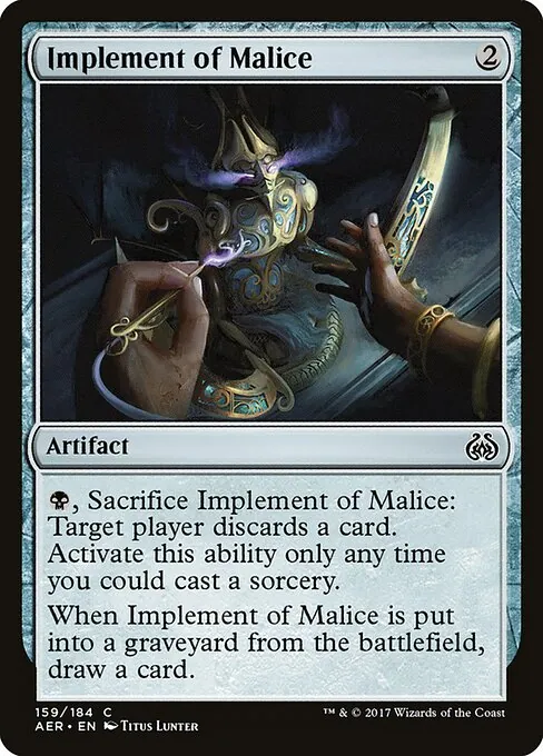 Implement of Malice 159/184