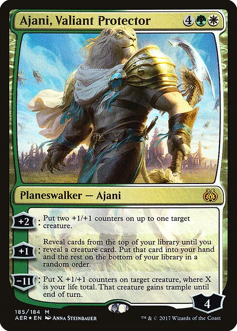 Ajani, Valiant Protector 185/184