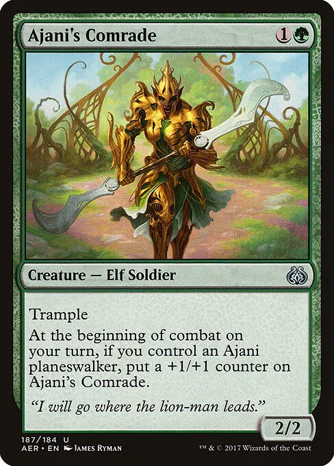 Ajani's Comrade 187/184
