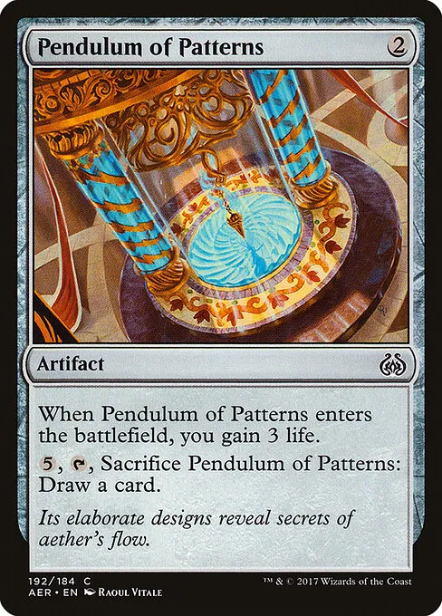 Pendulum of Patterns 192/184