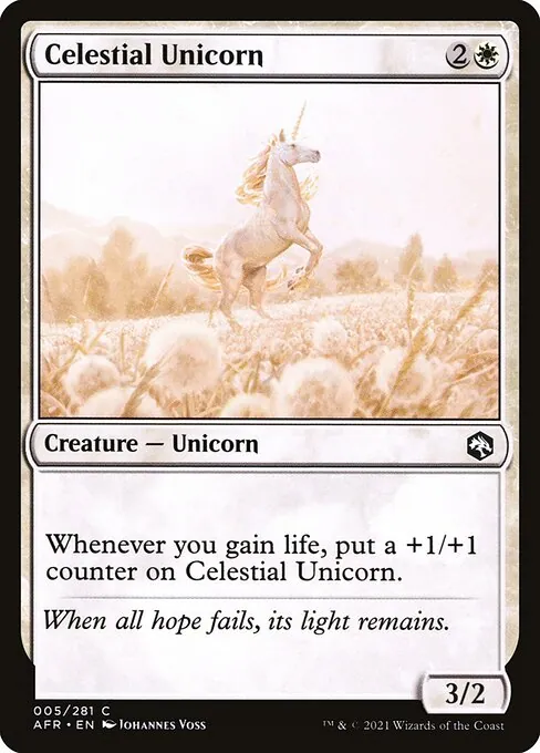 Celestial Unicorn 005/281
