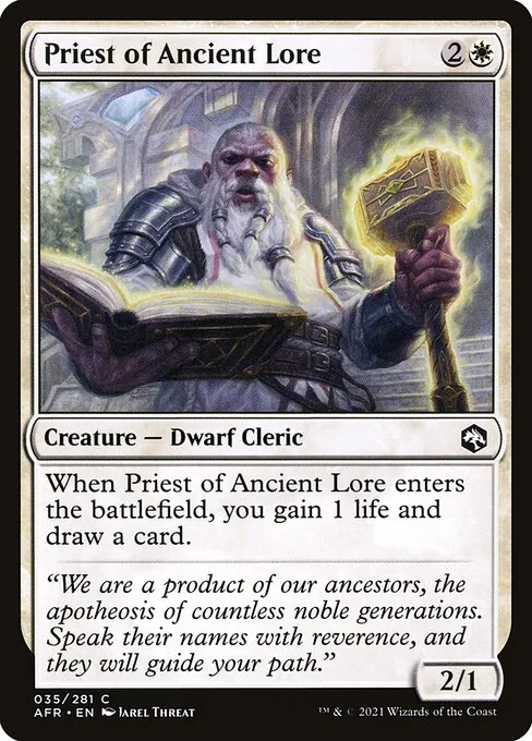 Priest of Ancient Lore 035/281